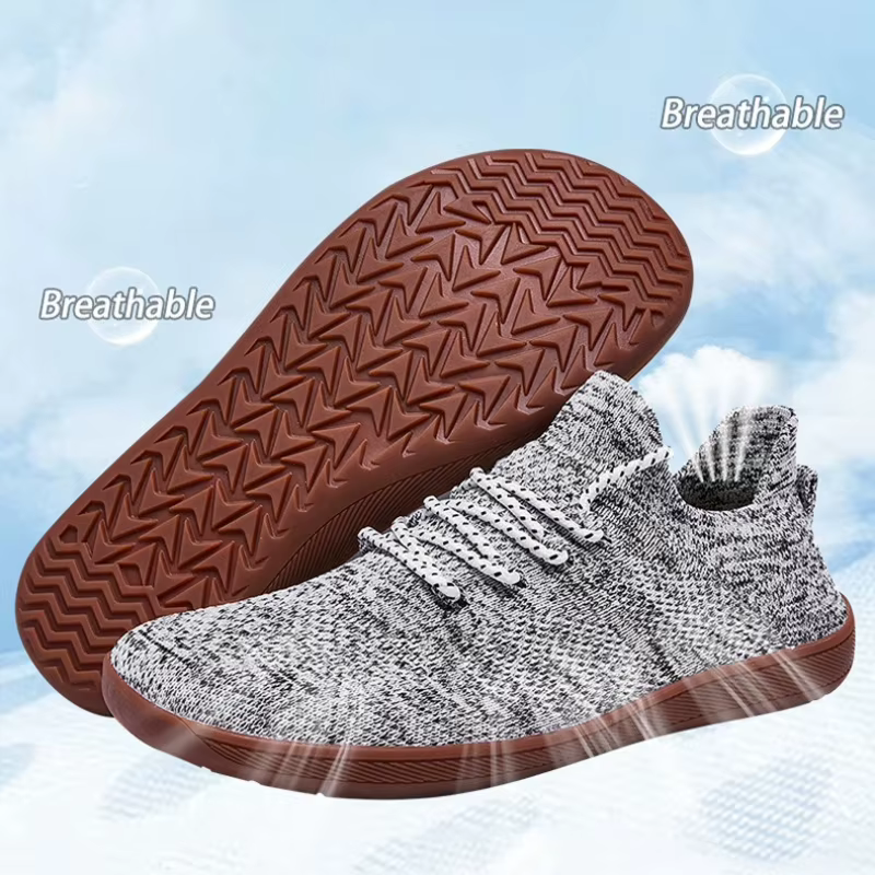 Chaussures minimalistes pour hommes pieds nus