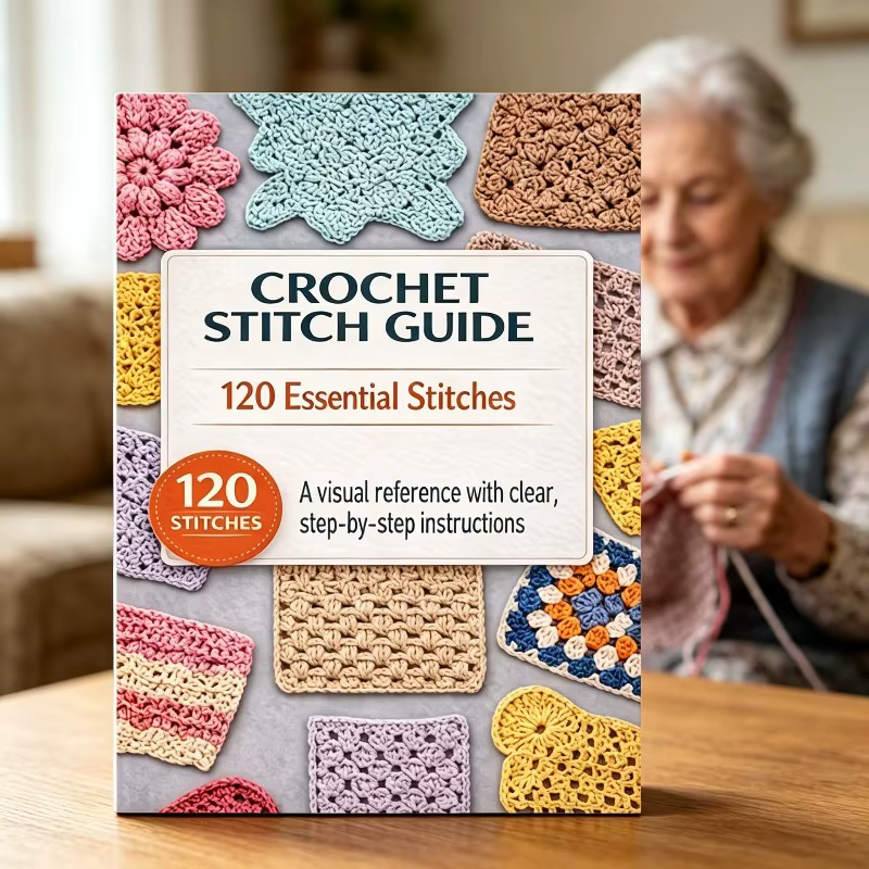Guide complet des points de crochet pour débutants, 125 techniques de broderie, manuel, fournitures artisanales pour la maison, pour femmes