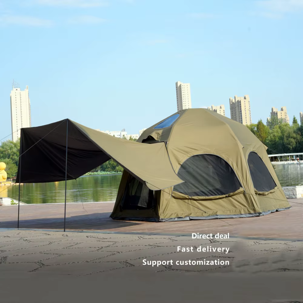 Tente de camping gonflable portable en gros d'usine