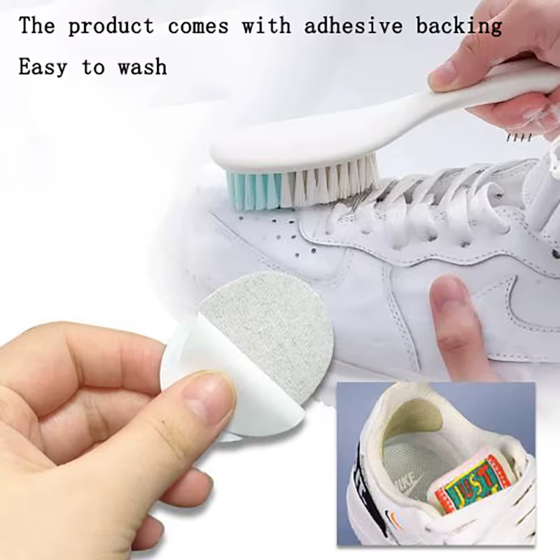 Patch avant auto-adhésif en maille pour chaussures de sport, 6 pièces, Patch de réparation de trous étanche, patchs de réparation de chaussures pour hommes, patchs de talon pour chaussures