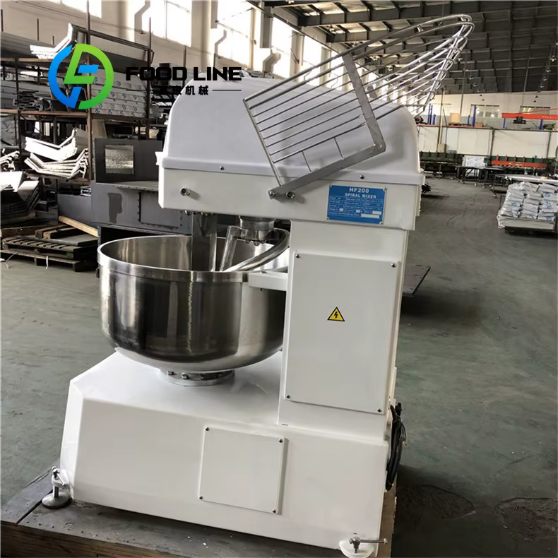 Offre spéciale 5Kg 8Kg 10Kg 25Kg 50Kg 100Kg mélangeur de farine Machine équipement de boulangerie pain électrique spirale pâte mélangeur alimentaire