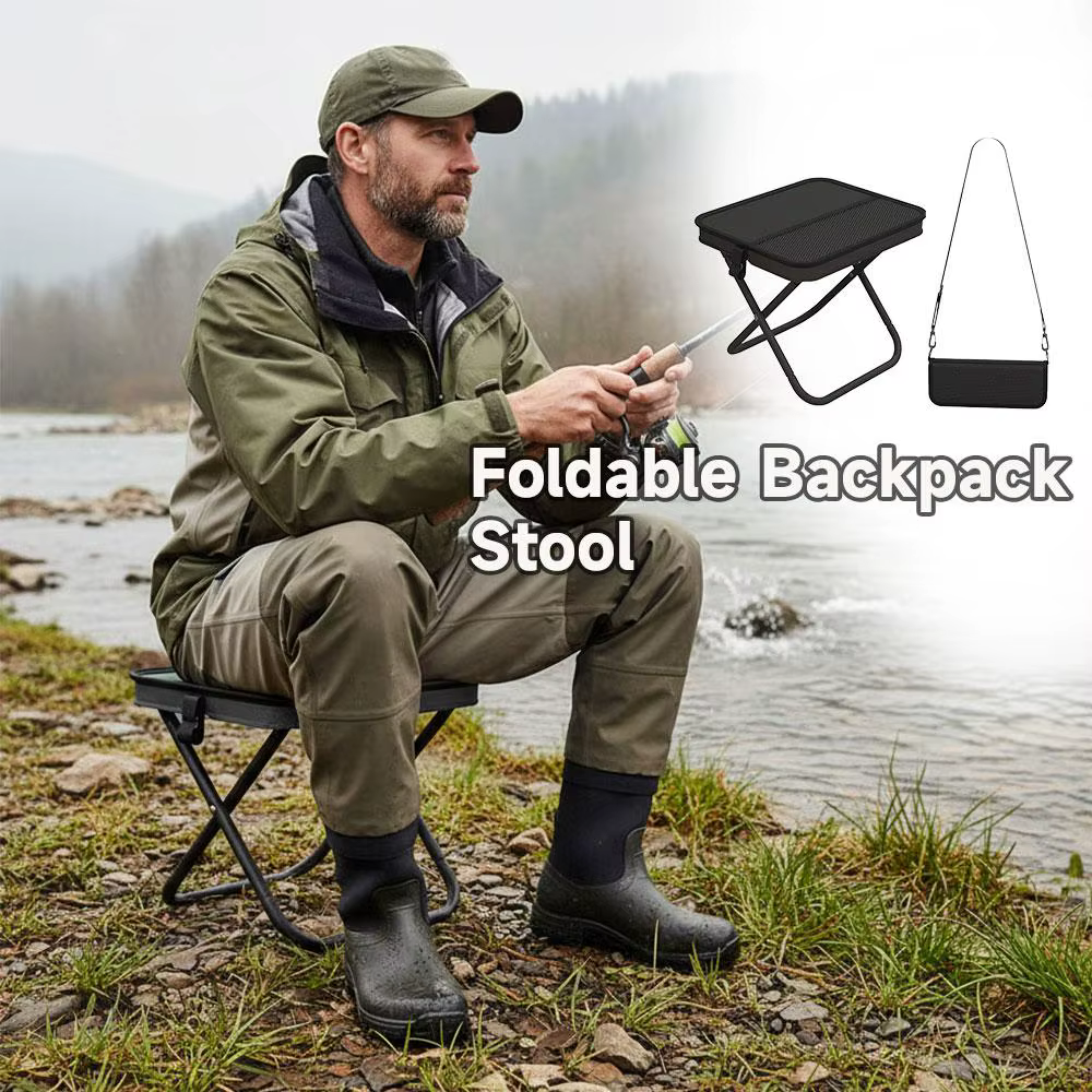 Tabouret pliable pour le camping