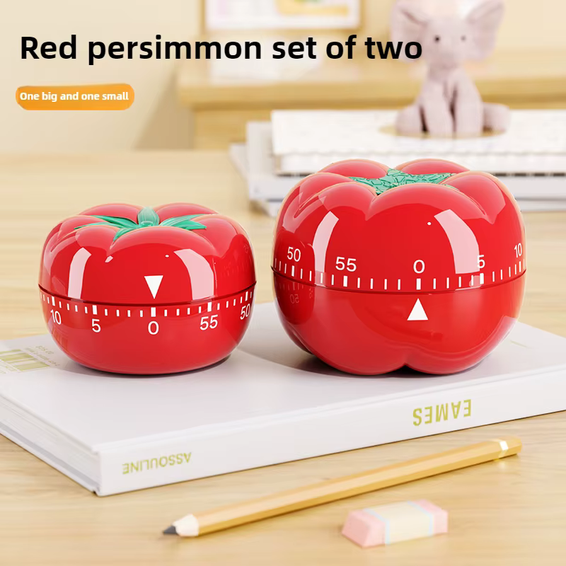 Minuterie de tomate, rappel électronique de cuisine, Pomodoro, compte à rebours mécanique, alarme, outil de cuisine, gadget de jeu, minuterie, horloge