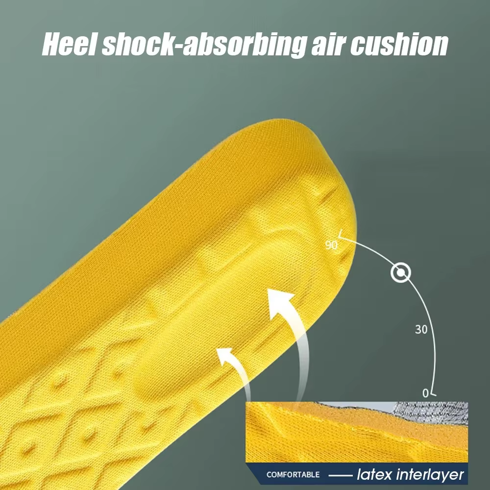 Semelle intérieure en mousse à mémoire de forme pour pied plat