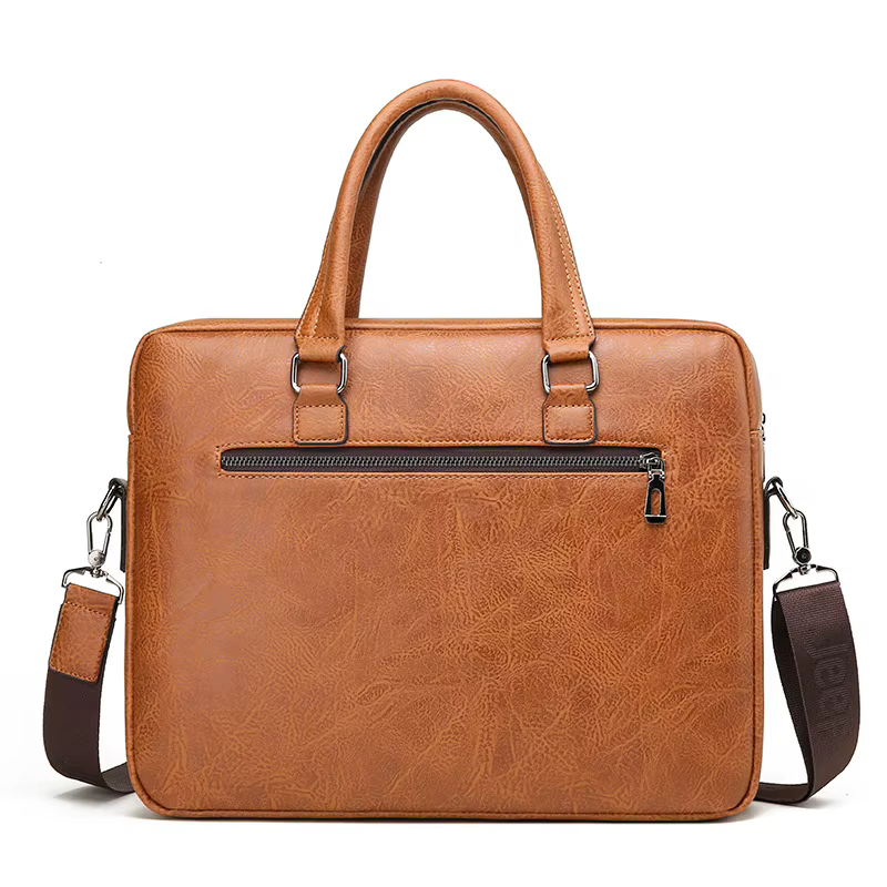 Porte-documents pour hommes – Épaule et sac à main d'affaires, sac de bureau décontracté à la mode, vente en gros du fabricant