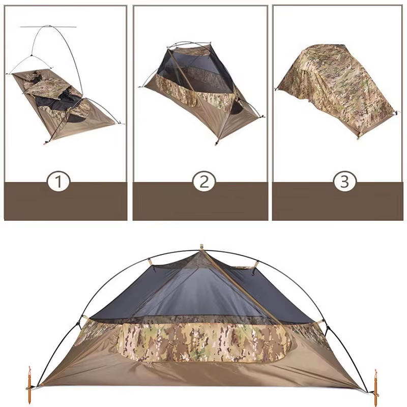 Tente de Camping simple extérieure tente de randonnée Ultra légère