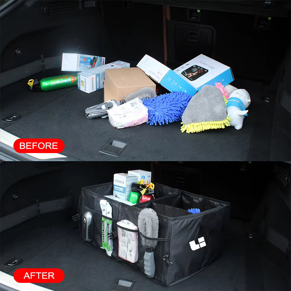 Sac de Rangement pour Coffre de Voiture, Accessoire Automobile pour LI Auto L9 MAX vexiang One L7 Pro L8 ve9 R20 ve7 L6 Mega