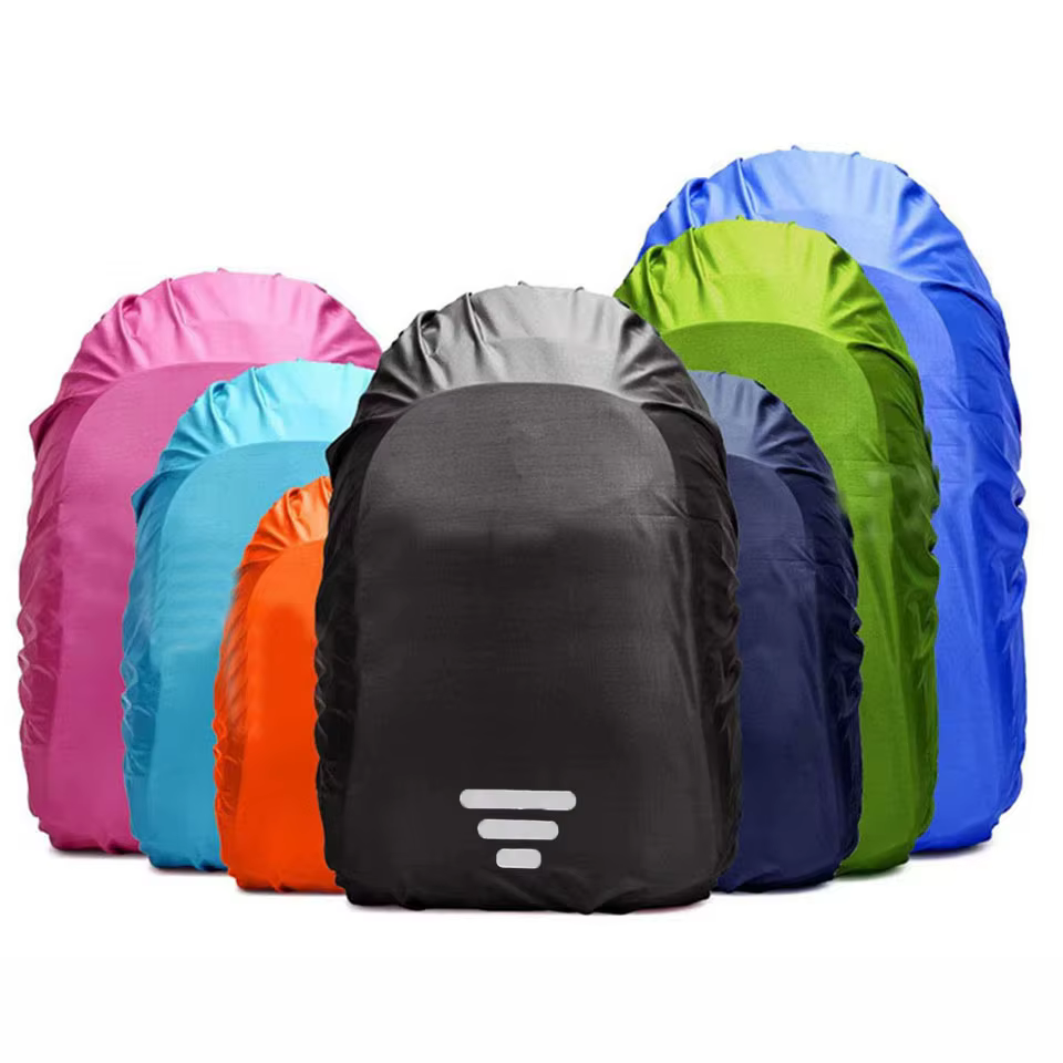 Sac à dos pratique bouclier de pluie étanche à la poussière sac protégé au soleil