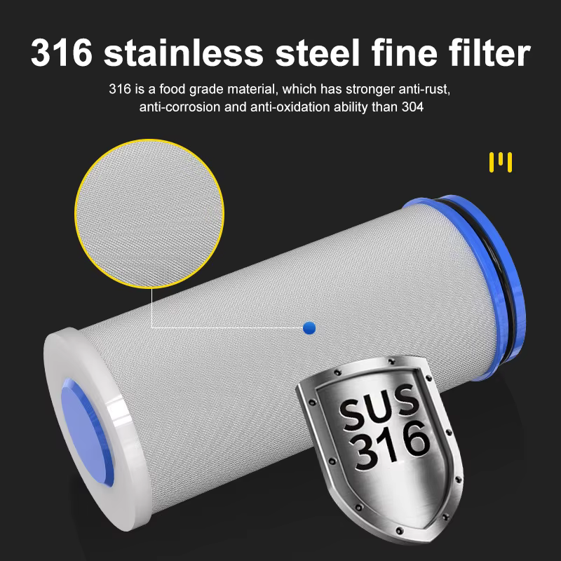 1 Ensemble de filtre de caravane pour remplissage de réservoir d'eau