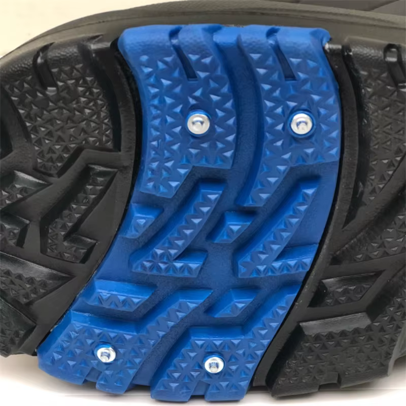 Bottes de neige imperméables et résistantes au froid pour hommes, chaussures de pêche résistantes à l'usure, bottes de pluie à pointes en acier, chaussures de pêche, nouveau, 2022