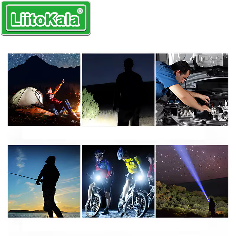 Lampe de poche Ultra lumineuse LF-X725 21700 3500mAh batterie éclairage 1500LM 20W portée 500m