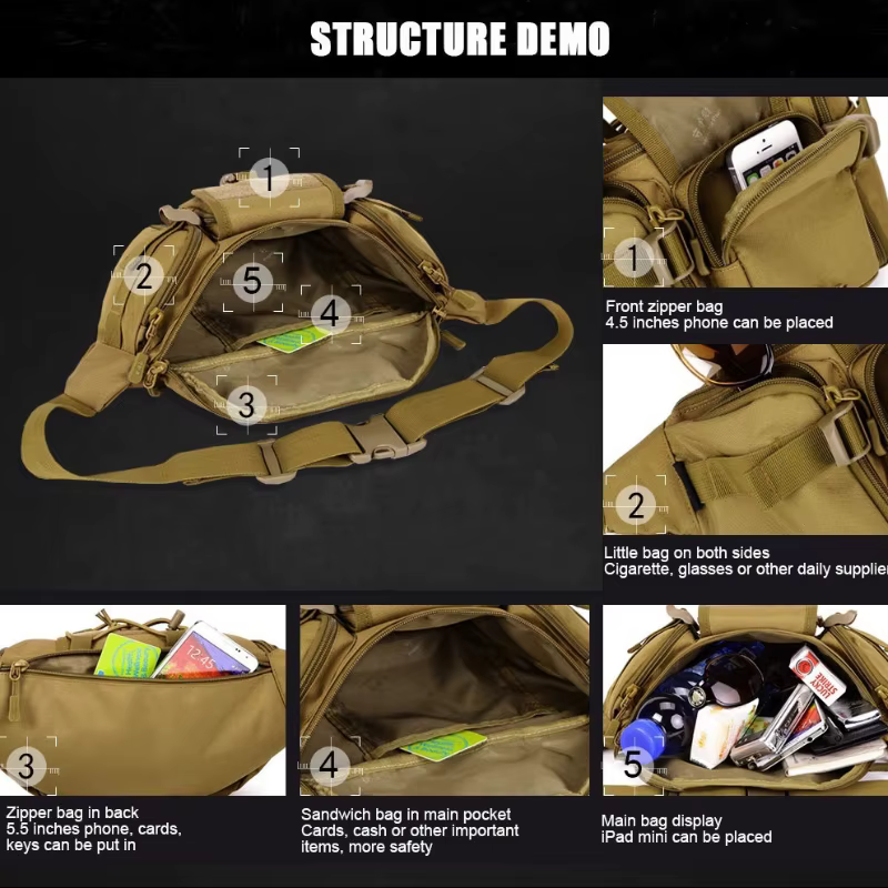 Sac banane pour Sports de plein air