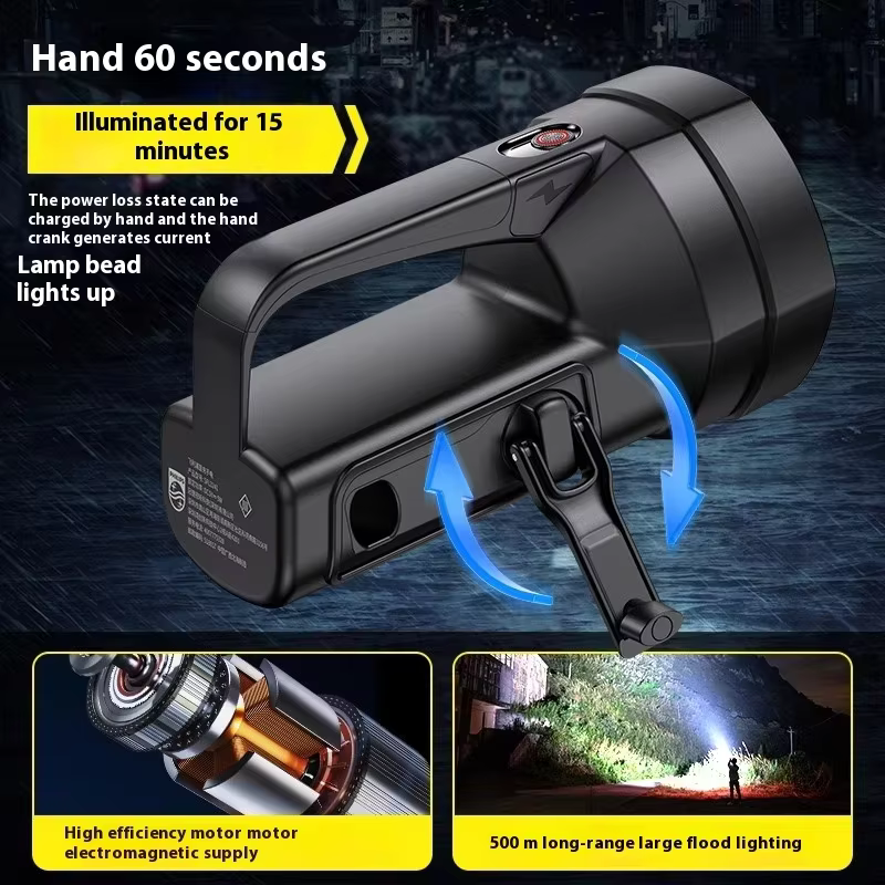 Philips SFL3241 lampe de poche à manivelle Rechargeable portable survie