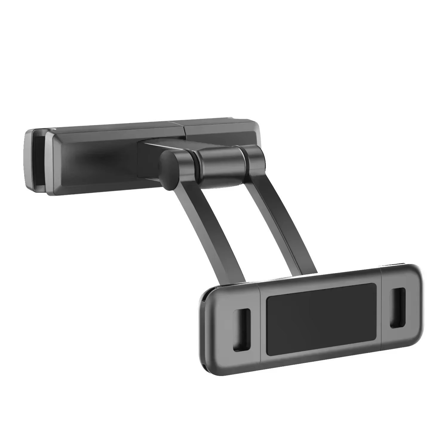 Support de tablette pour appui-tête de voiture, support iPad pour siège arrière, accessoires de voyage, essentiels de voyage sur route pour enfants, convient aux appareils de 4.7 à 12.9 pouces