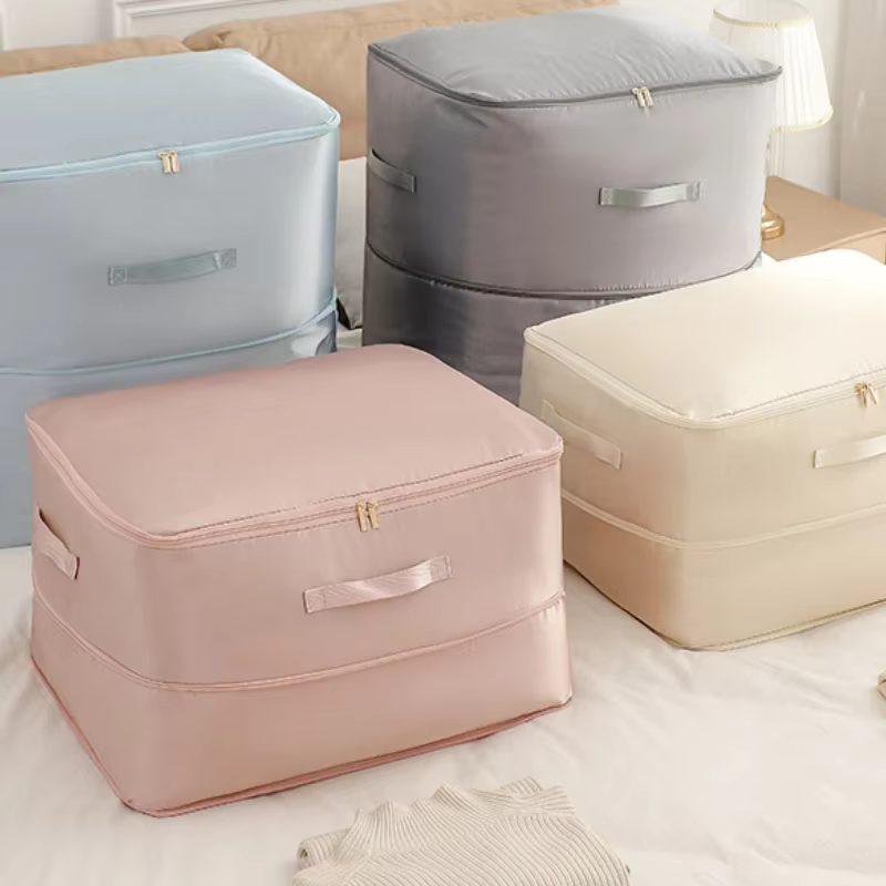 Grand sac de Compression couette vêtements placard armoire organisateur pochette de rangement Ultra gain de place