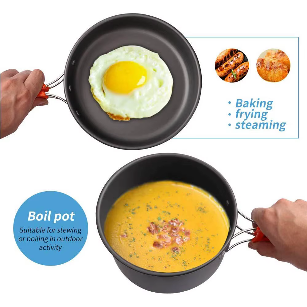 Kit d'ustensiles de cuisine de Camping