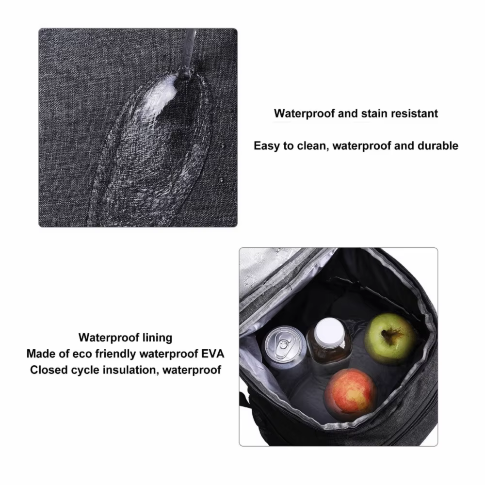 Sac à dos isotherme durable de 18 L