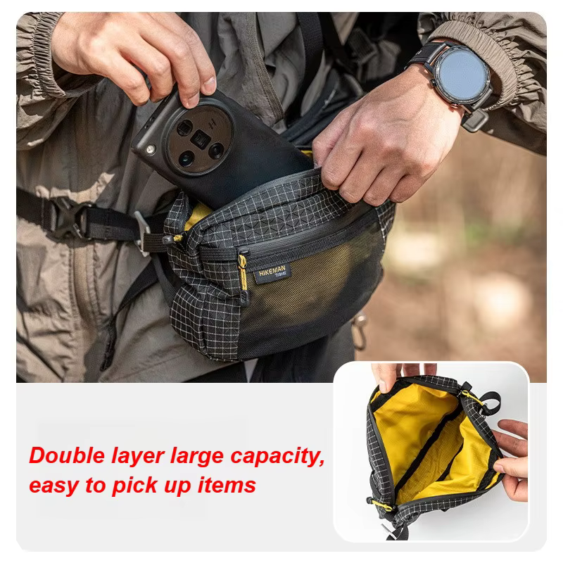 HIKEMAN Sac de taille en fibre Dyneema 1