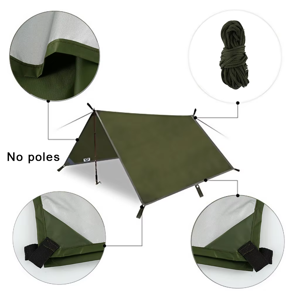 Auvent imperméable de 3x3m