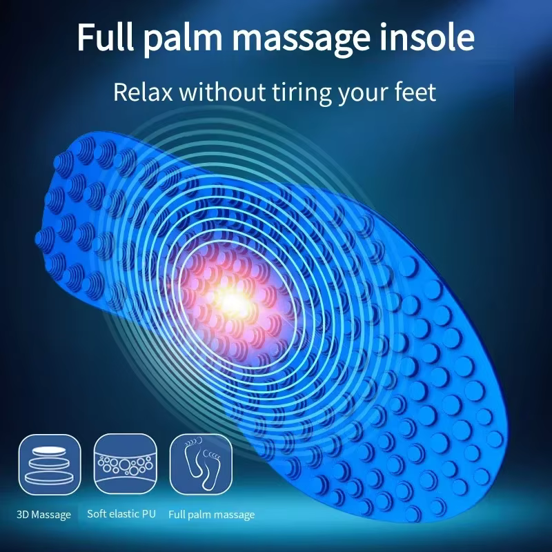 Planche de pression des doigts, semelle intérieure de Massage, soulage la fatigue des pieds, chaussures, coussinets de chaussures pour hommes et femmes, chaussures de sport souples et décontractées, s