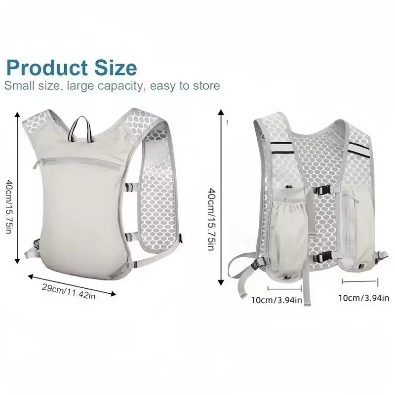 Sac à dos d'hydratation léger pour les sports de plein air - Porte-eau ergonomique pour la course à pied, le cyclisme, la marche et le kayak