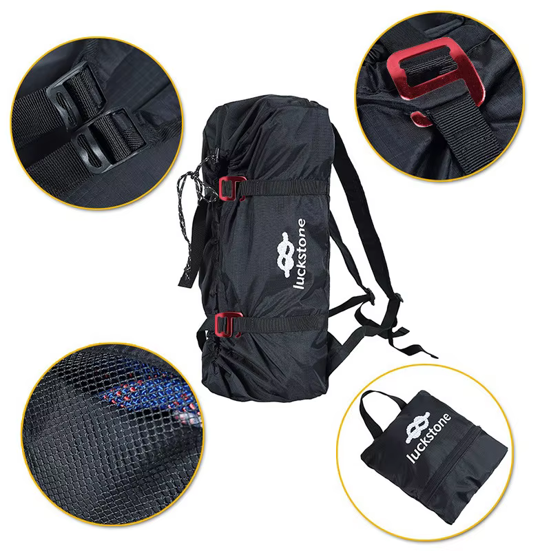 Sac de corde d'alpinisme en plein air