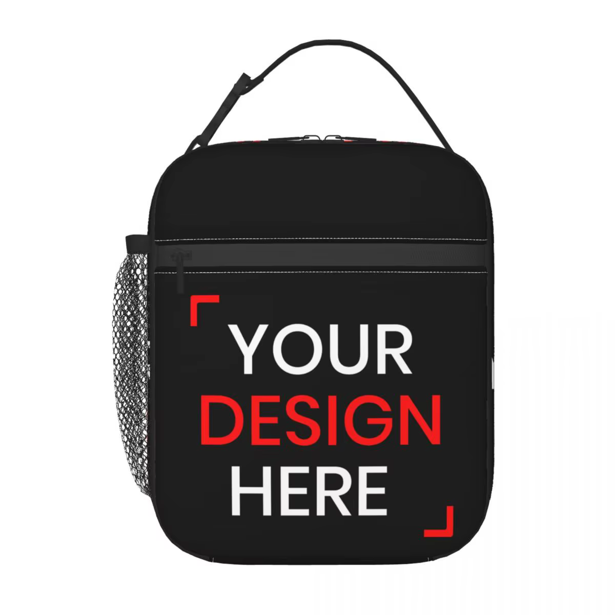 Sac à lunch isotherme étanche avec logo photo personnalisé pour femme, glacière thermique, fourre-tout pour enfants, école, personnalisé, votre conception ici