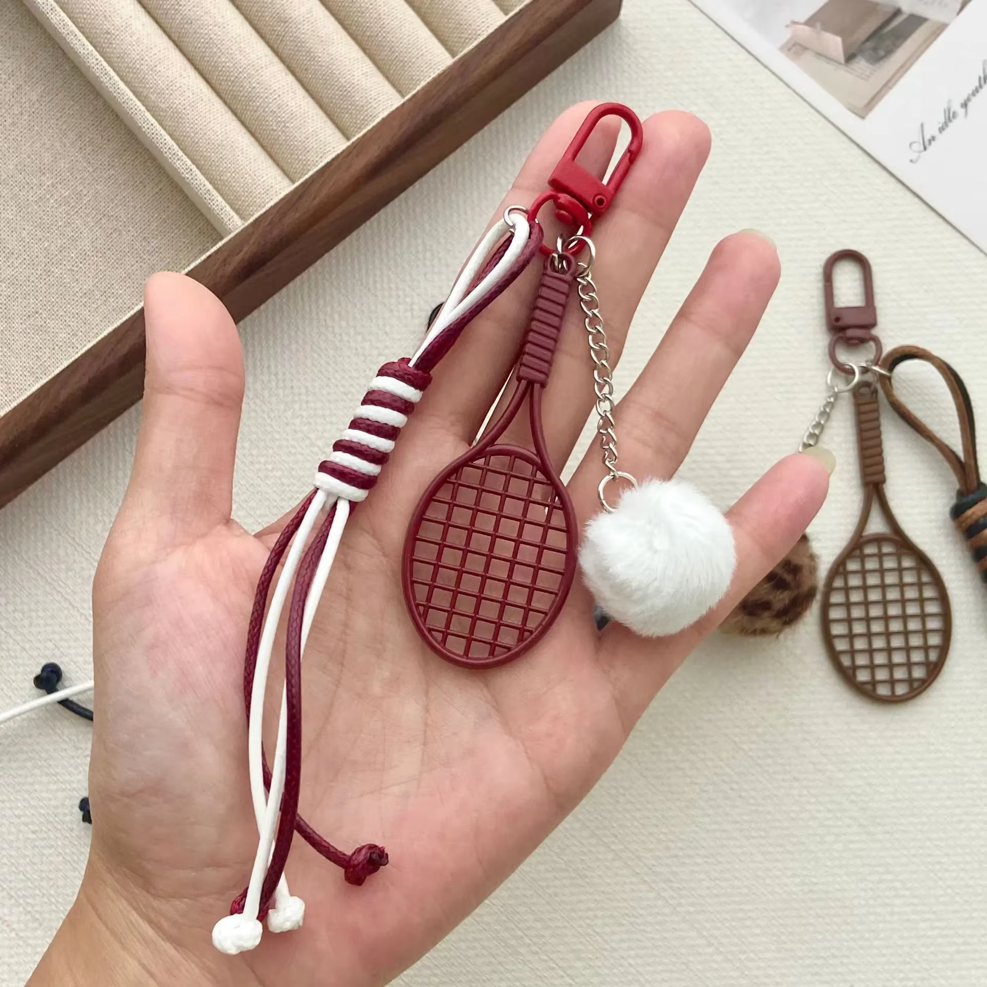 Raquette de Tennis personnalisée en peluche