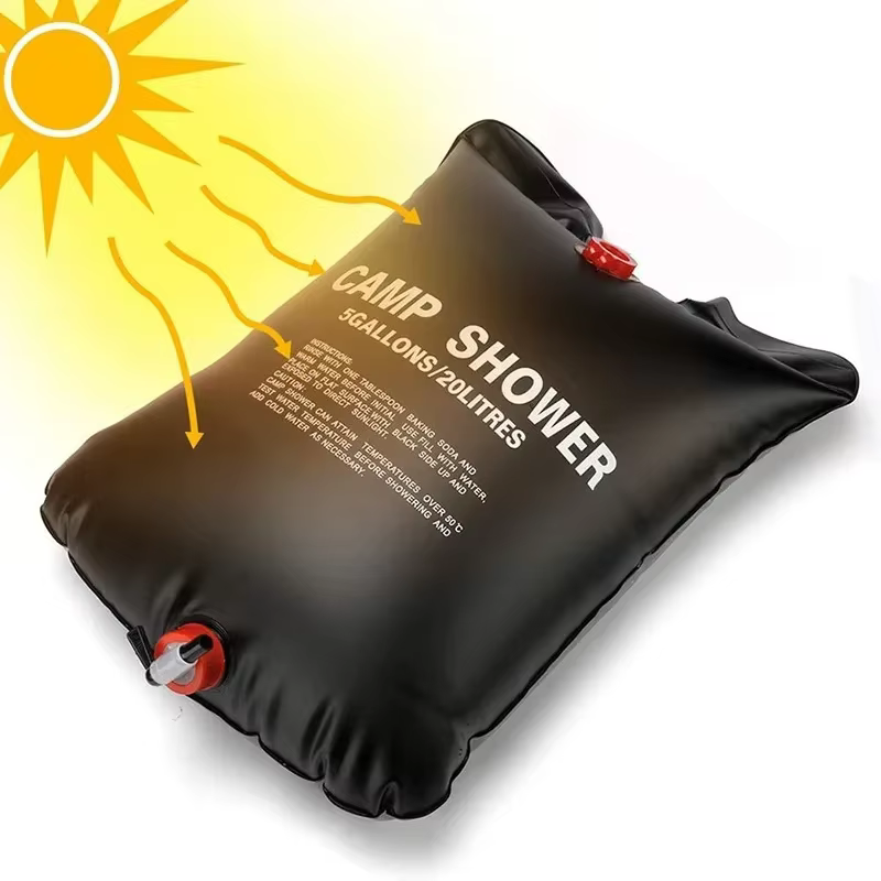 Sacs de douche solaires pliables 20/40L pour extérieur