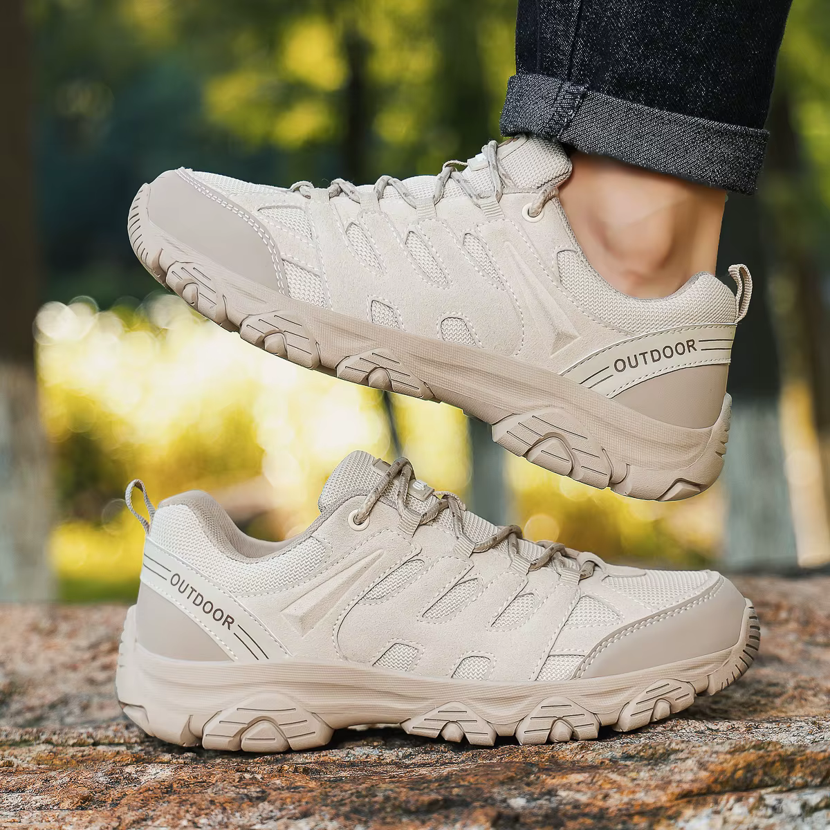 Chaussures de randonnée tout-terrain pour hommes