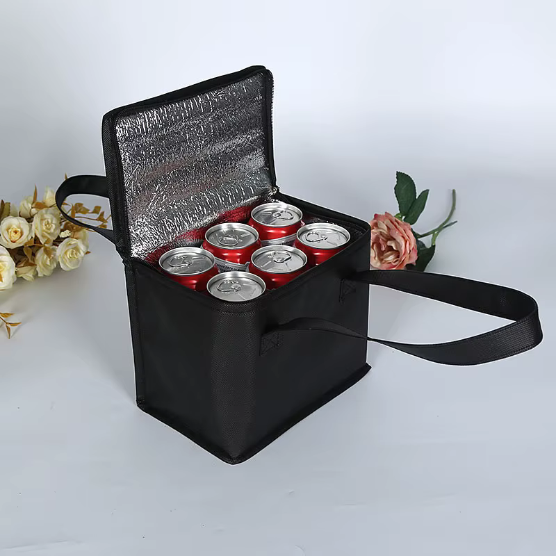 Sac Isotherme pour Aliments, Sac de Pique-Nique Portable, Sac Isotherme pour Boissons, Sacs de Rangement Réfrigérés, Organisateur Réfrigéré