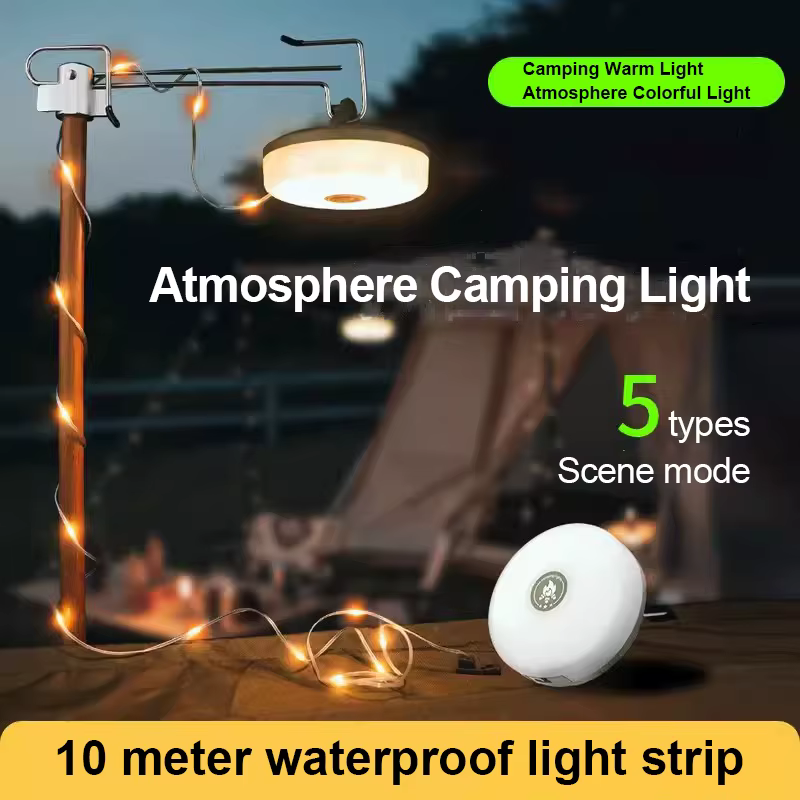Guirlande lumineuse LED pour Camping