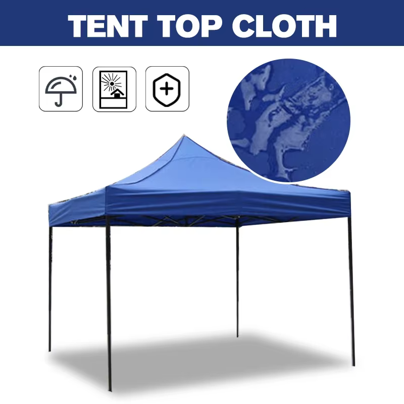 3X3 m/3x4.5 m remplacement quatre coins tente tissu auvent couverture supérieure pliable étanche à la pluie pavillon