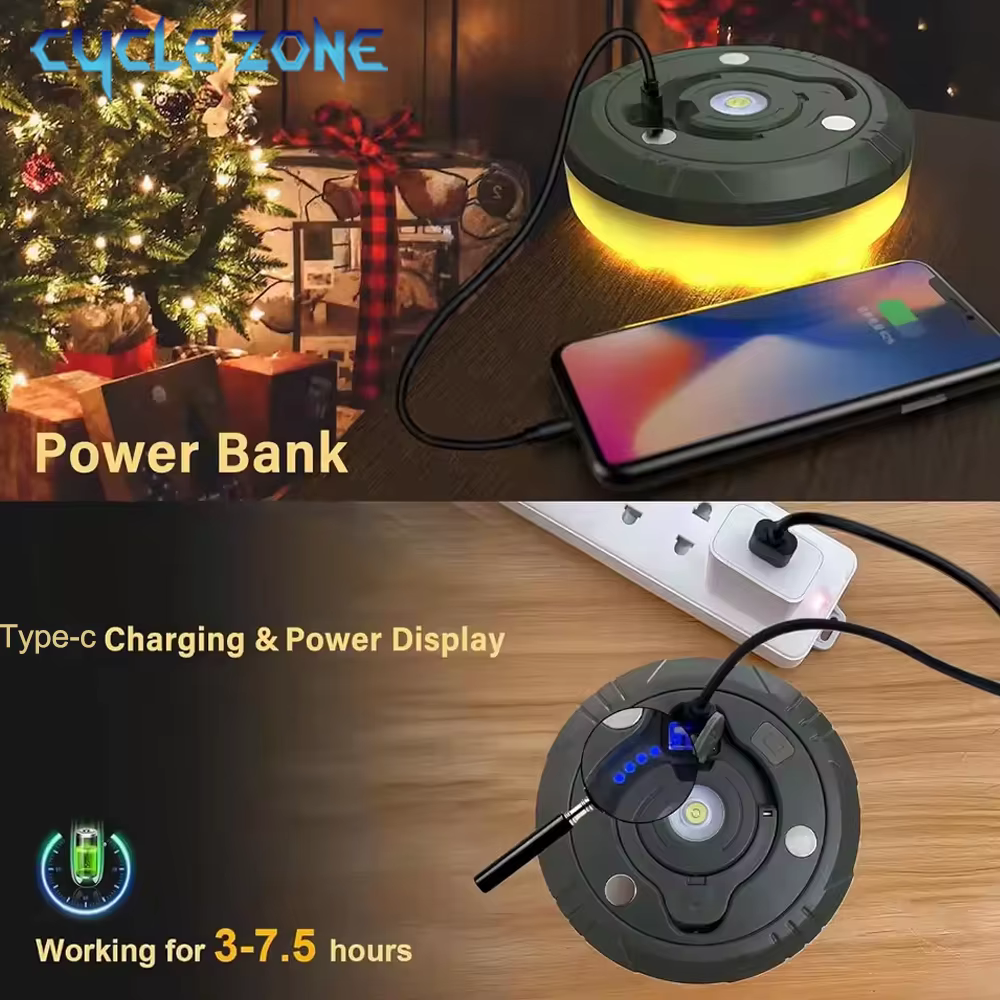 Lampe de Camping LED avec bobine