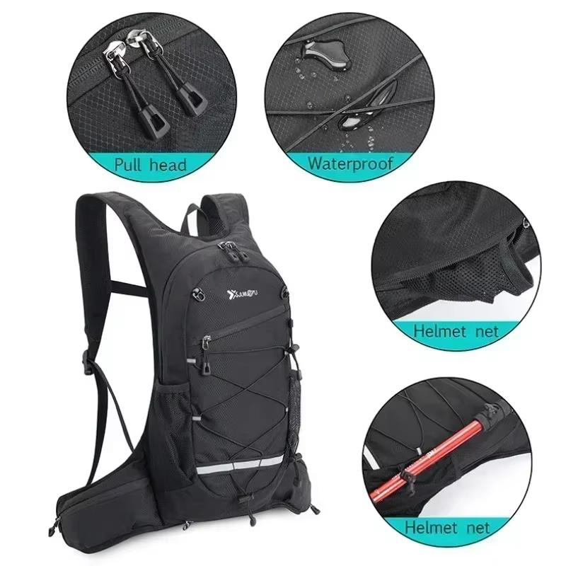 Sac à dos de randonnée imperméable en Polyester résistant à l'usure pour femmes et hommes, sac de rangement de Sport superposé pour l'exercice et le Fitness