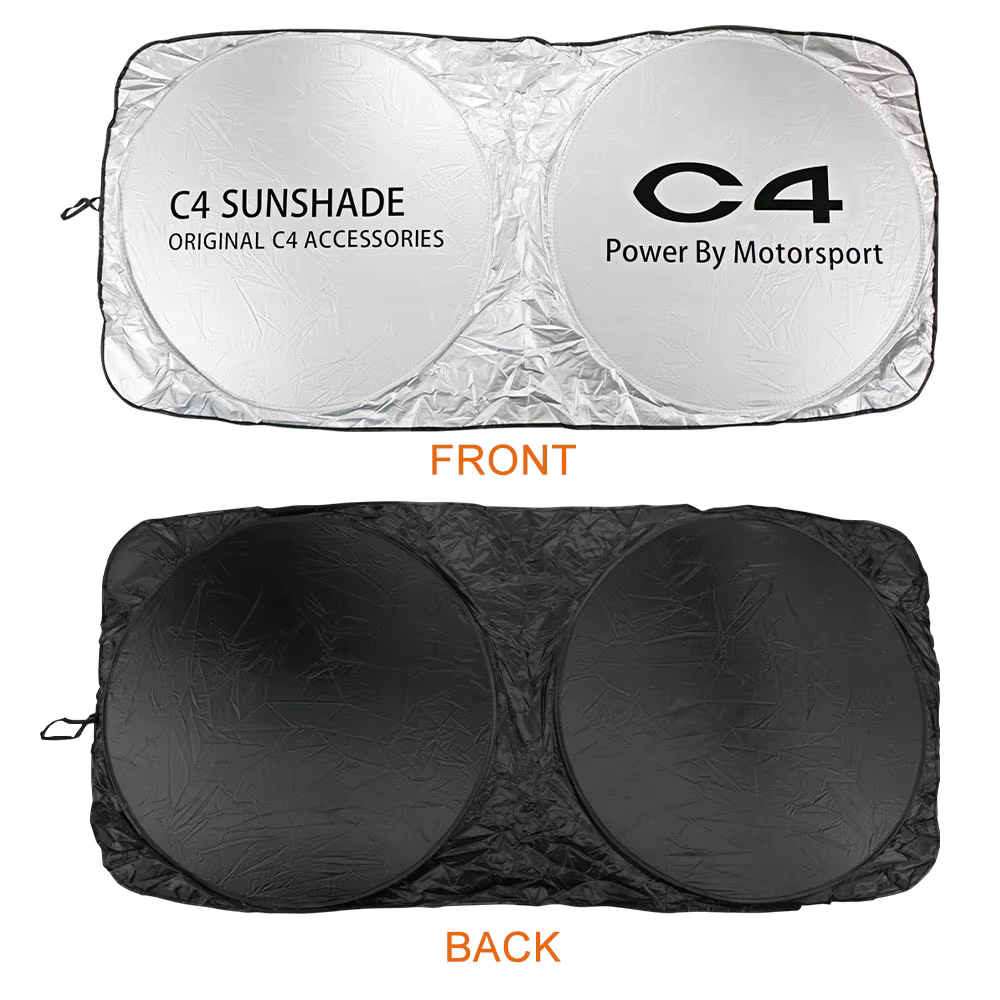 Pare-soleil de voiture Pare-brise avant Pare-soleil Couverture Auto Accessoires pour Cristaux en C4 C3 C5 C4L C1 C2 C8 C-ELYSEE VTS C6 C-CROSSER