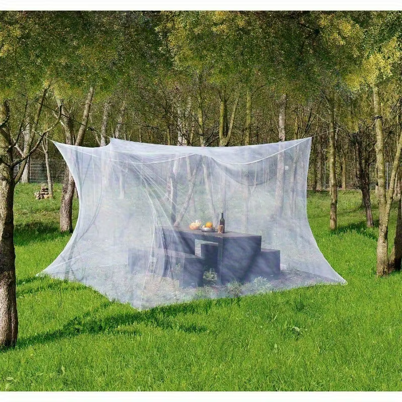 Grande moustiquaire de camping – Installation facile