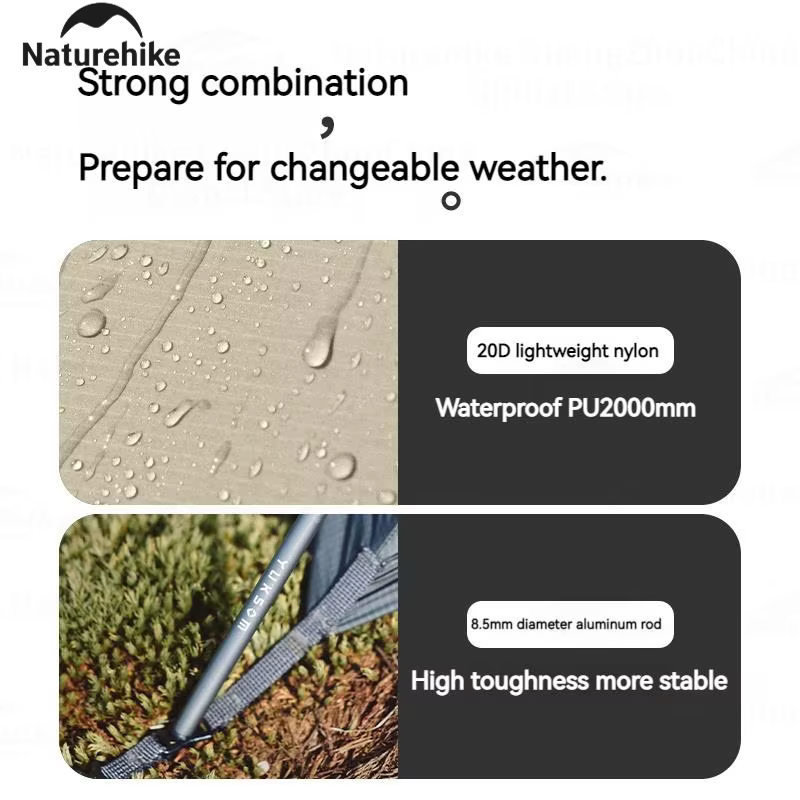 Natureifa Cloud Up Pro-Tente Ultralégère pour Camping en Plein Air