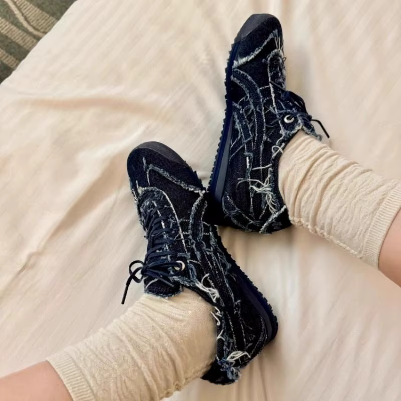 2025 hommes et femmes classique toile chaussure rétro Cowboy à lacets chaussures plates pour homme mode rue voyage confort espadrilles décontractées