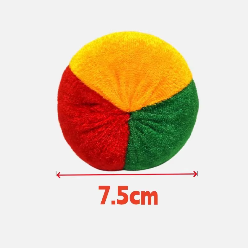 Jeu de lancer de sacs de sable amusants, Mini sacs de sable, Husks de riz, sacs de sable et balles, compétition de maternelle pour enfants, jouets de Sport en plein air