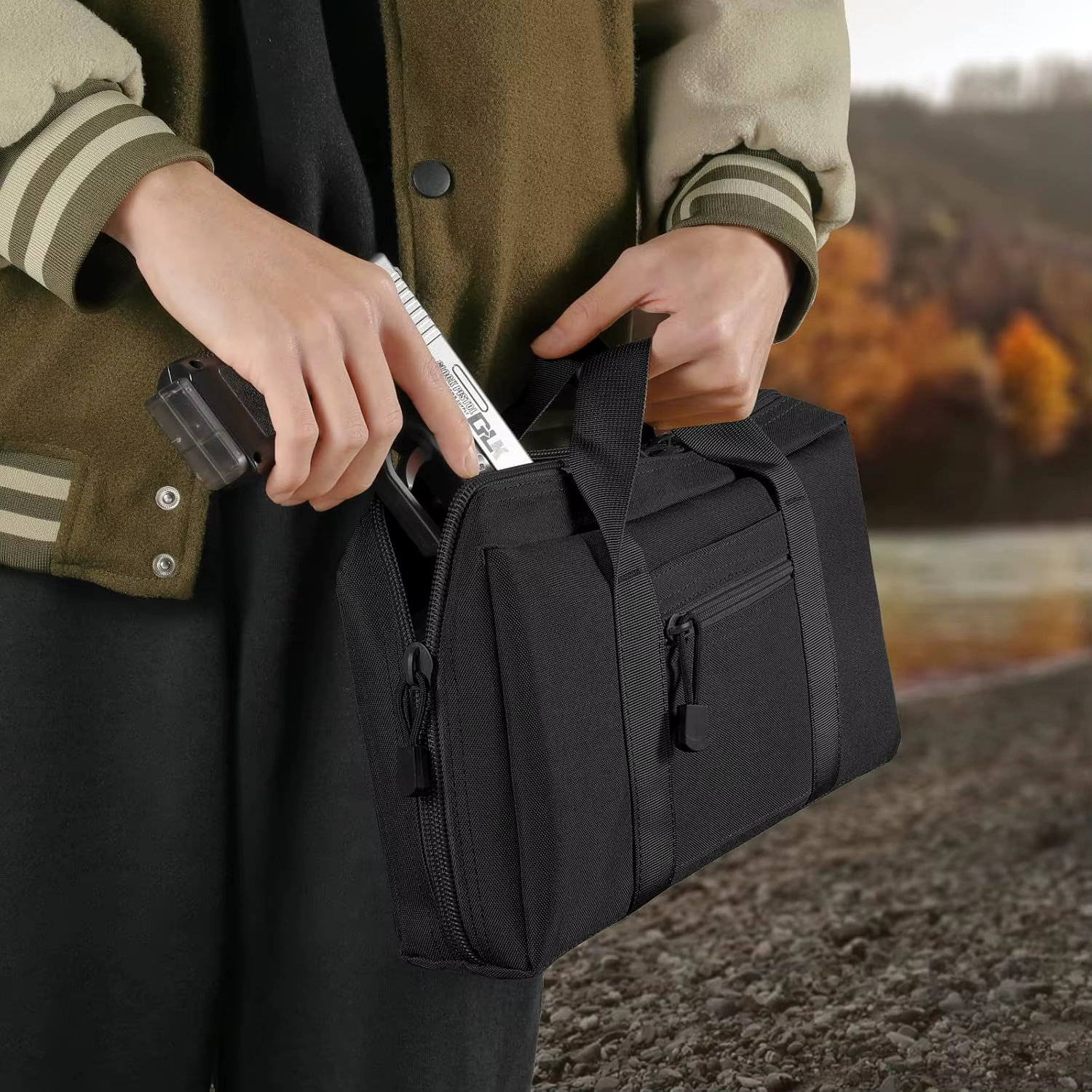 Sac de transport pour pistolet d'extérieur