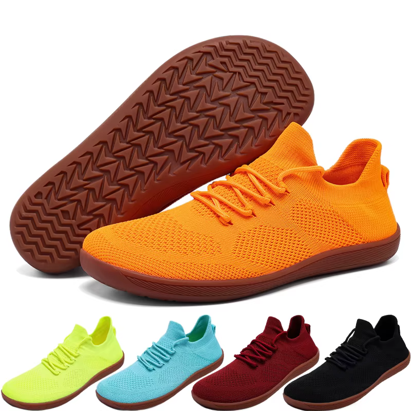 Chaussures de marche pieds nus unisexes, baskets légères et respirantes à bout large, chaussures d'extérieur décontractées et minimalistes