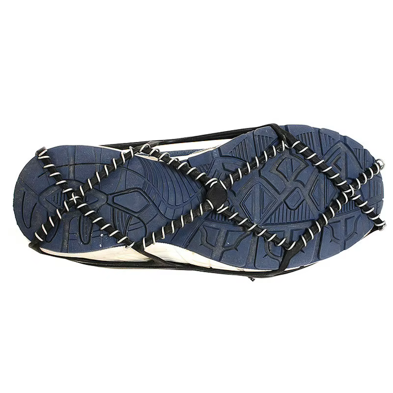 Crampons antidérapants poignée de glace 1 paire parc de neige glacée Camping Sports de plein air couvre-chaussures
