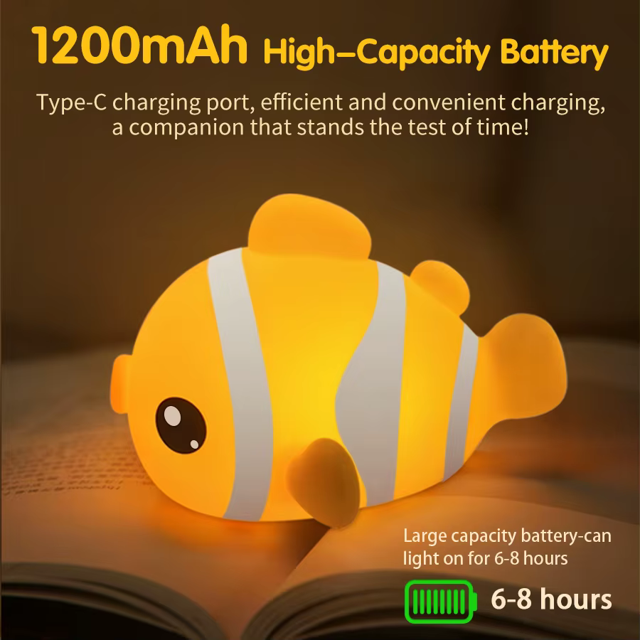 Lampe Led en forme d'animal mignon