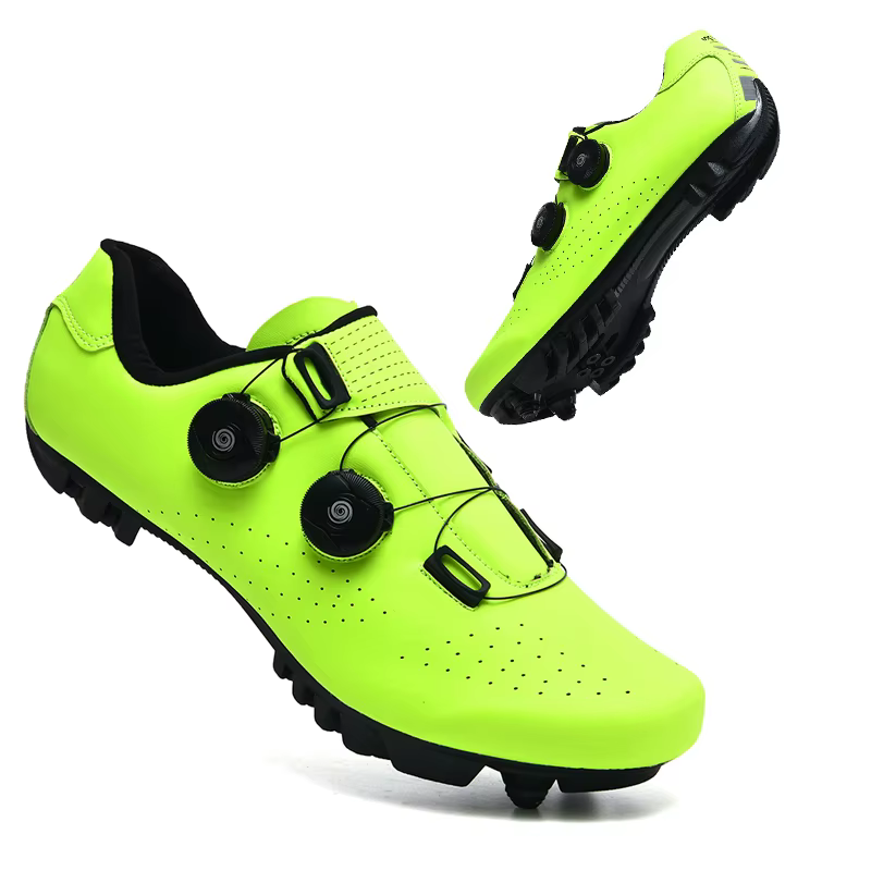 Baskets de cyclisme à pédales pour hommes et femmes, chaussures de vélo plates, à crampons, de vitesse Rb, auto-flocage, nouvelle collection 2023