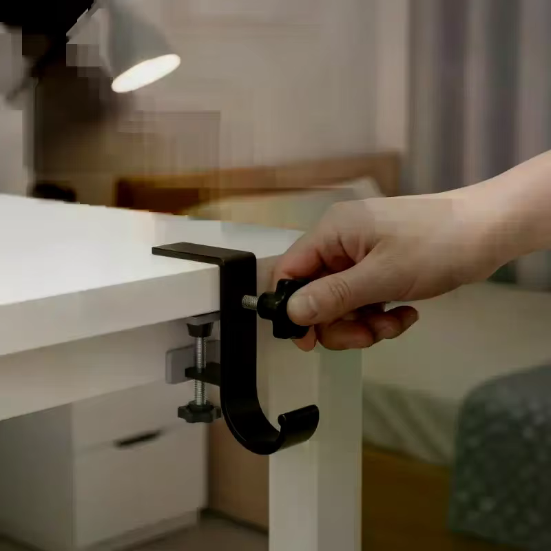 Support de sac réglable pour bord de bureau
