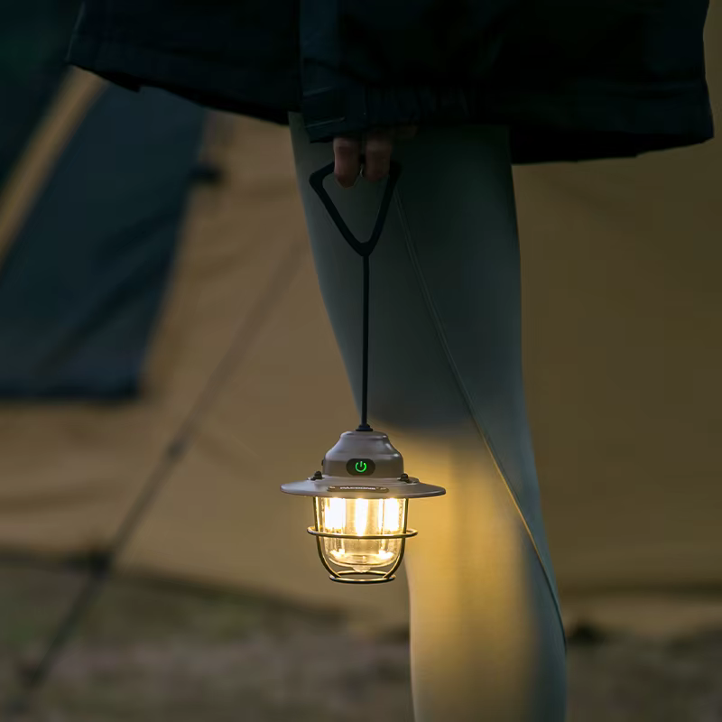 PACOONE – lanterne de Camping Portable rétro