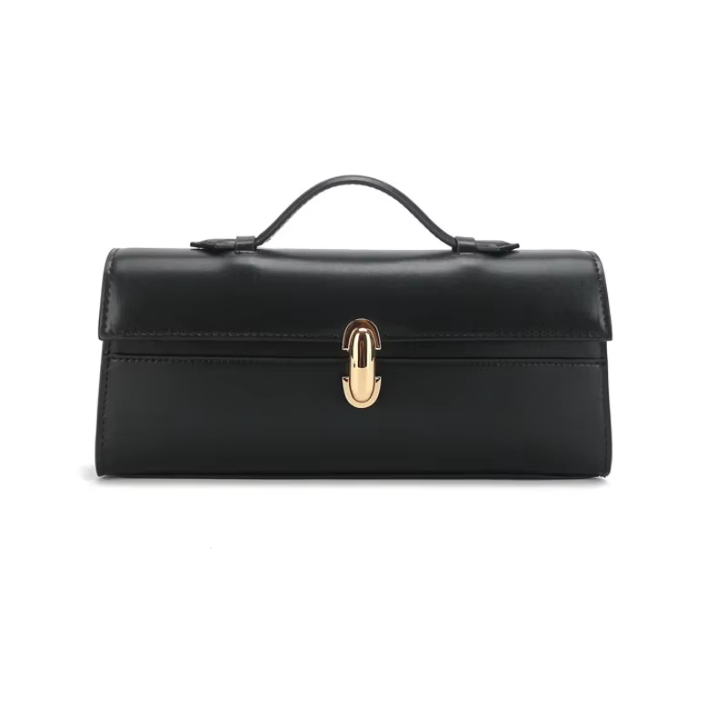 Français élégant Simple femmes Flip sac à main en trois dimensions classique couleur unie Design élégant sac à main 2025 nouveau sac à main Vintage
