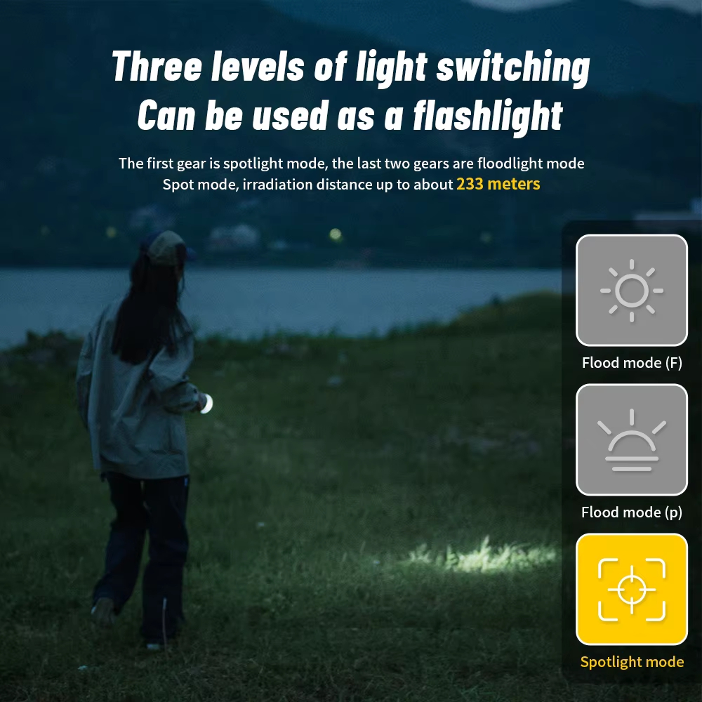 Natureifa-Lampe de camping multifonctionnelle