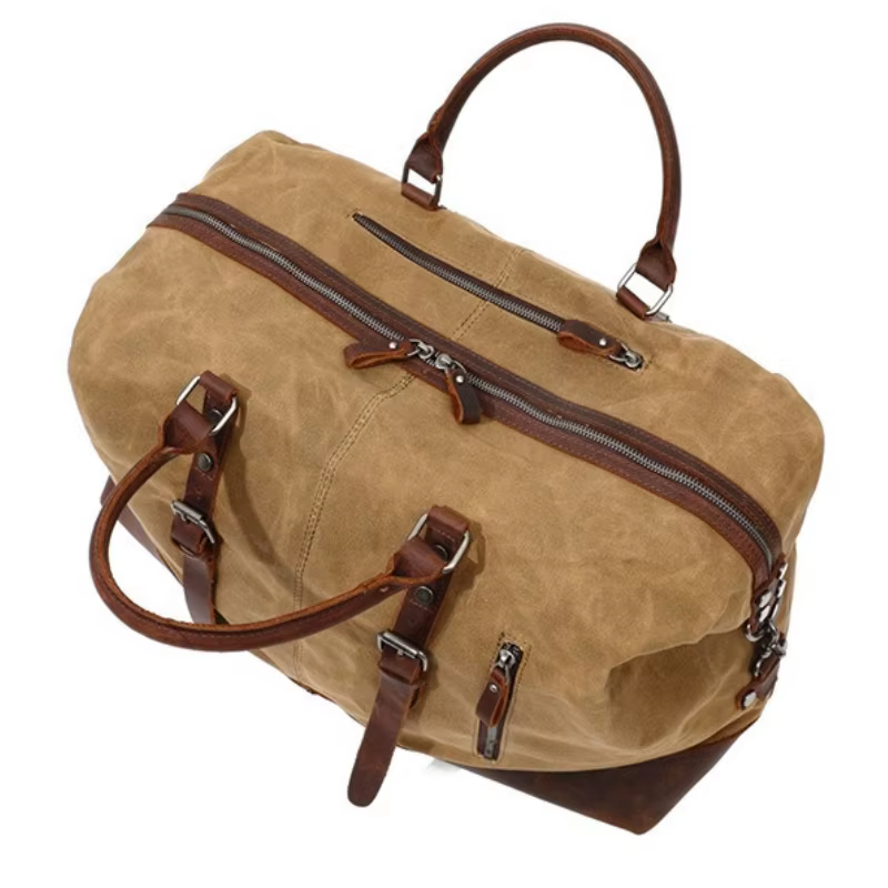 Sac de voyage en toile cirée